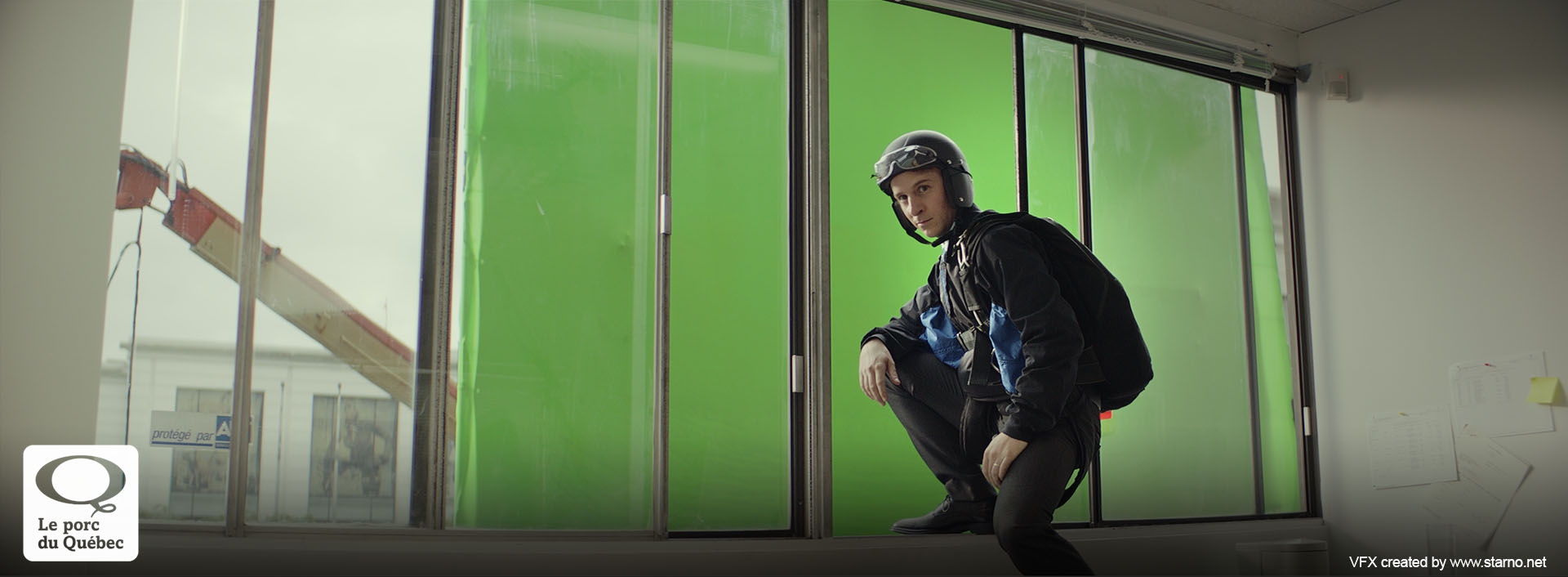 BEFORE - GREEN SCREEN