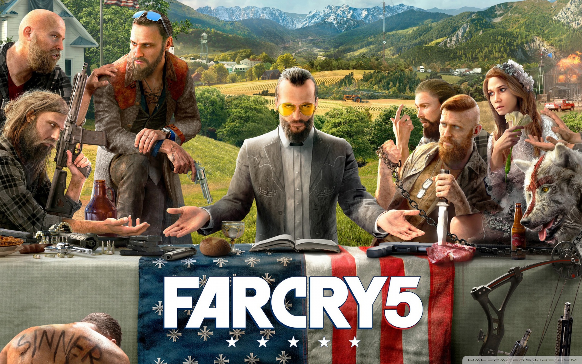 FAR CRY 5 COVER ART