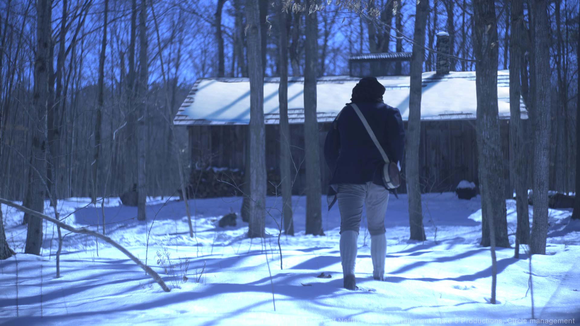 Matte Painting Rooftop and snow extension